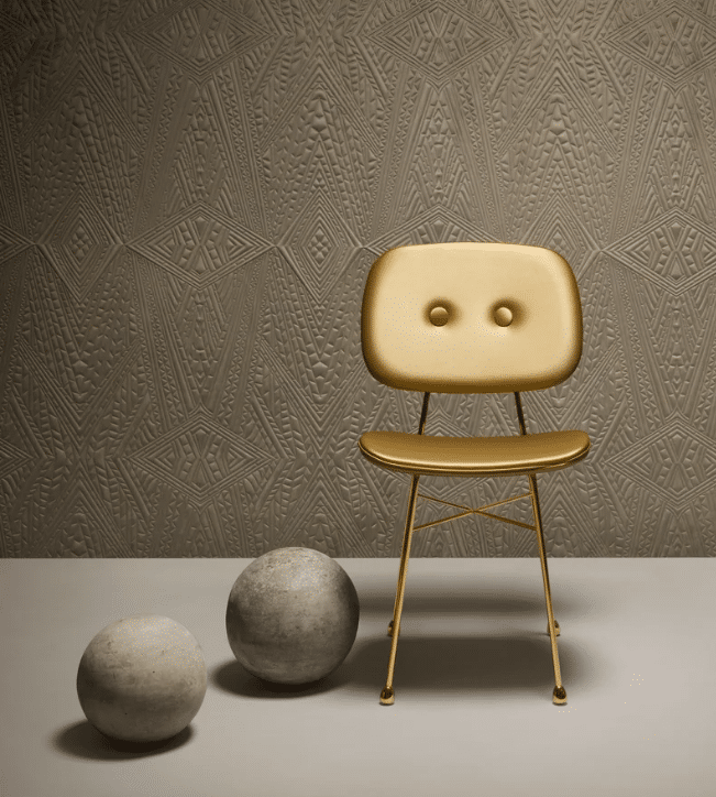 The golden chair